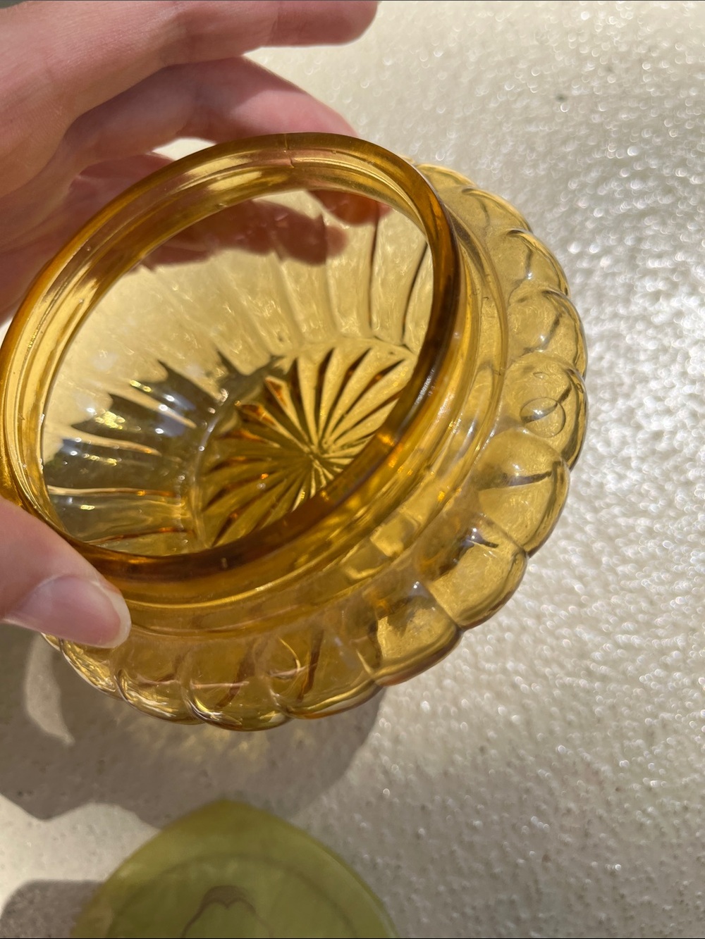 Art Deco Celluloid Bakelite Powder Dish - Picture 6 of 9